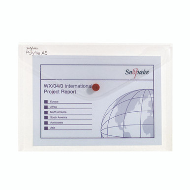 Snopake Polyfile Classic A5 Clear - -