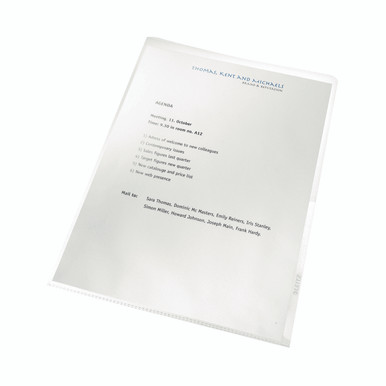 Leitz RCYC Cut Flush Fldrs Clr PK100 - -