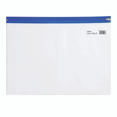 Snopake Zippa-BAG S A4 Blue PK25 - -