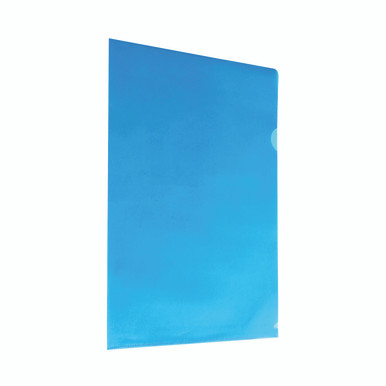 Cut Flush Folder Blue A4 PK100 - -