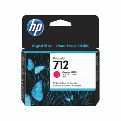 HP 712 29ML Magenta Ink Cartridge - Brother Inkjet Printers -