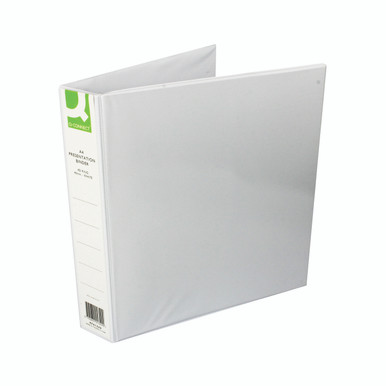 Q-Connect 4D-RBINDER 40MM A4 WHT PK6 - -