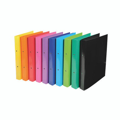 Iderama A4 2 Ring Binder AST PK10 - -