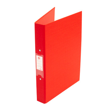 2O-RING Binder A4 PP Red PK10 - -