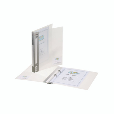 Snopake R/Binder A4 2 Ring 25M PK10 - -