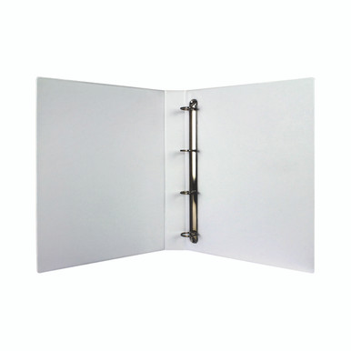 White 25MM 4D Presentation Bndr PK10 - -