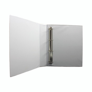 White 40MM 4D Presentation Bndr PK10 - -