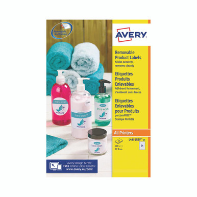 Avery Remvble Lbls Rund 37MM PK600