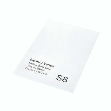 A4 Integrated LABS8 190X90MM PK1000 - -