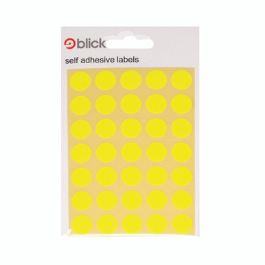 Blick Florscent Lbls 13MM Ylw P2800 - -