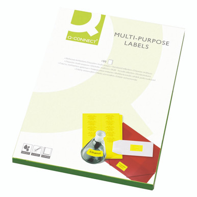 Q-Connect Multipurpose Labels PK1400 - -