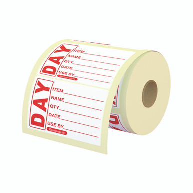 Food Label Use By 25X25MM (PK1000) - Food & Groceries -