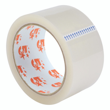 Easy-Tear Tape PP Clear 48MMX66M PK3 - -