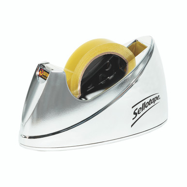 Sellotape Chrome Dspnsrs Lrg - -