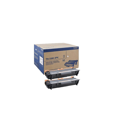 Brother Tn-3380TWIN toner cartridge 2 pc(s) Original Black