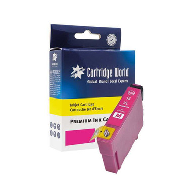 Compatible Epson Singlepack Magenta 18XL (C13T18134010) - Epson XP Expression Home Series Ink Cartridges - Epson Expression Home XP-225 Ink Cartridges