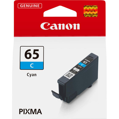 Canon CLI65C Cyan Standard Capacity Ink Cartridge 13ml - 4216C001 - Standard Capacity Ink - Long-Lasting Ink