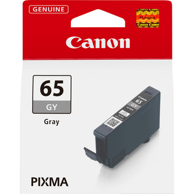 Canon CLI65GY Grey Standard Capacity Ink Cartridge 13ml - 4219C002 - Standard Capacity Ink - Long-Lasting Ink