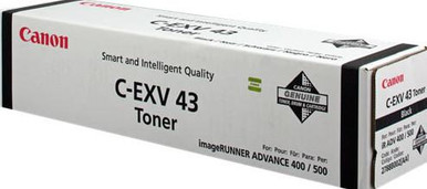 Canon EXV43BK Black Standard Capacity Toner Cartridge 15.2k pages - 2788B002 - Standard Capacity Toner - 15.2k Yield Toner