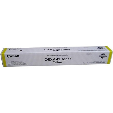 Canon EXV49Y Yellow Standard Capacity Toner Cartridge 19k pages - 8527B002 - Yellow Toner - Standard Capacity