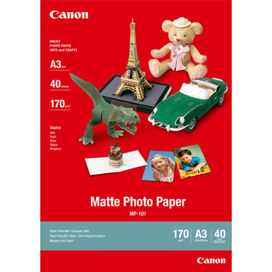 Canon MP-101 A3 Paper photo 40sh photo paper - A3 Paper - Media Sheets