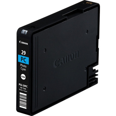 Canon PGI-29PC Ink Cartridge Original Photo Cyan - Canon PIXMA Pro Series Ink Cartridges - Canon PIXMA Pro 10 Ink Cartridges