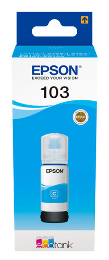 Epson 103 EcoTank Cyan Ink Bottle (C13T00S24A)
