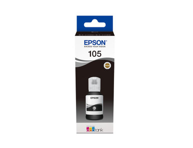 Epson 105 EcoTank Pigment Black Ink bottle (C13T00Q140) EcoTank ET-7750