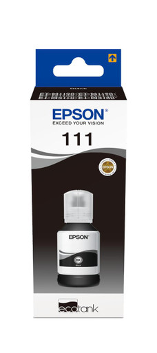 Epson 111 Black Ink Cartridge 120ml - C13T03M140 - Original - Pigment-based