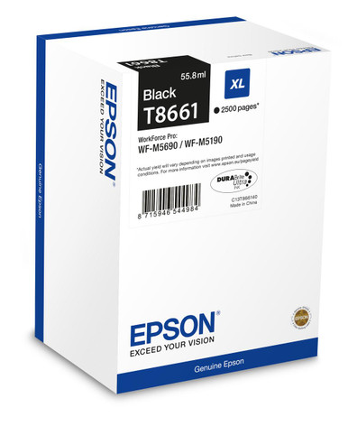 Epson Ink Cartridge Black 2.5K - Epson WorkForce Pro Series Ink Cartridges - Epson WorkForce Pro WF-M5690DWF Ink Cartridges