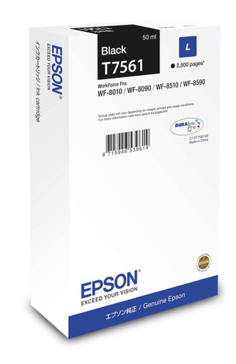 Epson Ink Cartridge L Black - Epson WorkForce Pro Series Ink Cartridges - Epson WorkForce Pro WF-8010DW Ink Cartridges