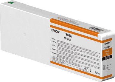 Epson Orange Ink Cartridge 700ml - C13T804A00 - Pigment-based Ink - 700ml Ink