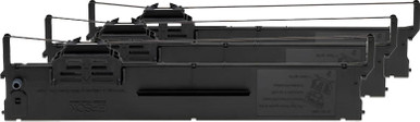 Epson SIDM Black Ribbon Cartridge for PLQ-20/22, 3-Pack (C13S015339) - Epson Ribbons