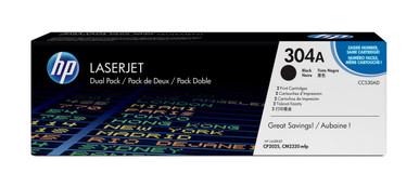 HP 304A Original Black 2 pc(s) - HP Color LaserJet CP Series Toner Cartridges - HP Color LaserJet CP2025 Toner Cartridges