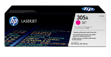 HP 305A Original Magenta Toner Cartridge (CE413A) - HP LaserJet Pro Series Toner Cartridges - HP LaserJet Pro 400 color M475dn Toner Cartridges