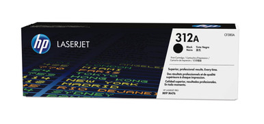 HP 312A Original Black Toner Cartridge - HP LaserJet Pro Series Toner Cartridges - HP LaserJet Pro MFP M476nw Toner Cartridges