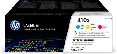 HP 410X Original Cyan,Magenta,Yellow 3 pc(s) - HP Color LaserJet Pro Series Toner Cartridges - HP Color LaserJet Pro mfp M477fnw Toner Cartridges