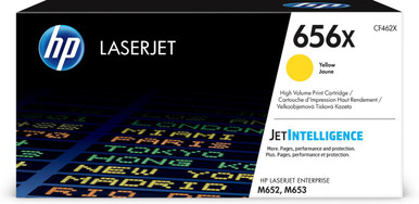 HP 656X Original Yellow - HP LaserJet Enterprise Series Toner Cartridges - HP LaserJet Enterprise Colour M652dn Cartridges