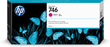 HP 746 Magenta Standard Capacity Ink Cartridge 300ml - P2V78A - Standard Capacity - 300ml