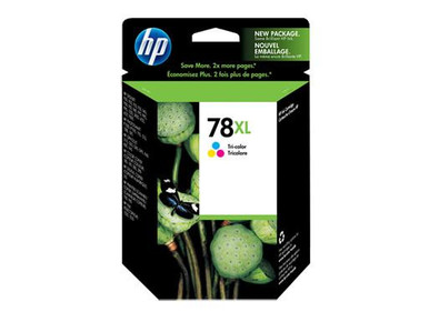 HP 78XL Original Cyan, Magenta, Yellow Tri-Colour Ink Cartridge - HP DeskJet Series Ink Cartridges - HP DeskJet 1220C Ink Cartridges