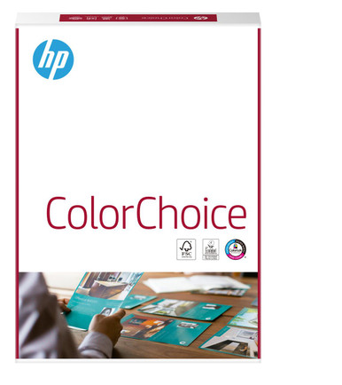 HP Colour Choice FSC Paper 160gsm A4 (Ream 250 Sheets) - Color Printing - Bold Colors