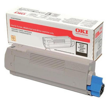 OKI 46471104 Toner Cartridge Original Black - Oki C Series Toner Cartridges - Oki C843dn Toner Cartridges