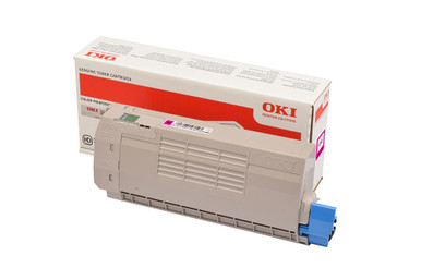 OKI 46507614 Toner Cartridge Original Magenta - Oki C Series Toner Cartridges - Oki C712n Toner Cartridges