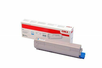 OKI Cyan Toner Cartridge 5K pages - 46471115 - Printer Supplies - Office Equipment