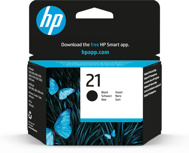 Original HP 21 Black Ink Cartridge (C9351AE) - HP DeskJet F Series Ink Cartridges - HP DeskJet F2187 Ink Cartridges