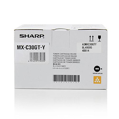 Sharp Yellow Sharp Yellow Toner Cartridge 6k pages - MXC30GTY