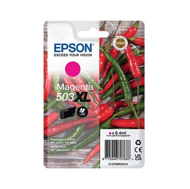 Epson Chillie 503Xl Magenta Singlepack Ink - Epson WorkForce Series Ink Cartridges - Epson WorkForce WF-2960 Inkjet Printer