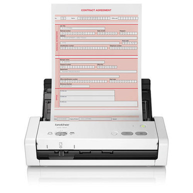 Brother ADS-1200 scanner ADF scanner 600 x 600 DPI A4 Black, White - Office Equipment