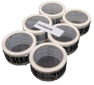 HANDLE WITH CARE Tape 48mm 66m BK/Wh - Printed Tape - Warning