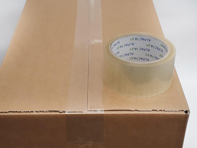 Clear BOPP Tape 48mm 66m 35mu - Clear - Adhesive